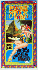 Jimmy Buffet Parro Bob Masse TOUR POSTER  34.29×62.23cm