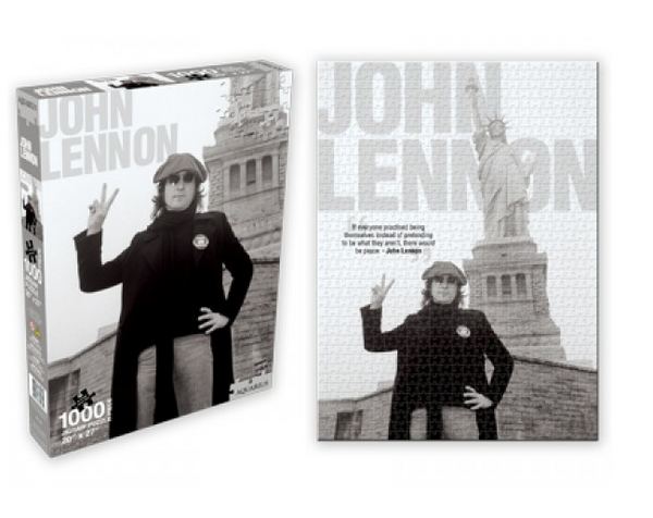 John Lennon Poster 1000 Piece Jigsaw Puzzle 20" x 27"