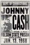 Johnny Cash Folsom State Prision Poster