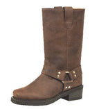 Johnny Reb Classic Long Brown Leather Boots JR20001 Famous Rock Shop Newcastle 2300 NSW Australia