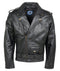 Johnny Reb Kings Canyon Black Leather Jacket JRJ10008 BRANDO Famous Rock Shop Newcastle 2300 NSW Australia
