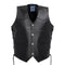 Johnny Reb Tasman Leather Vest Black Leather JRV10002 Famous Rock Shop Newcastle 2300 NSW Australia