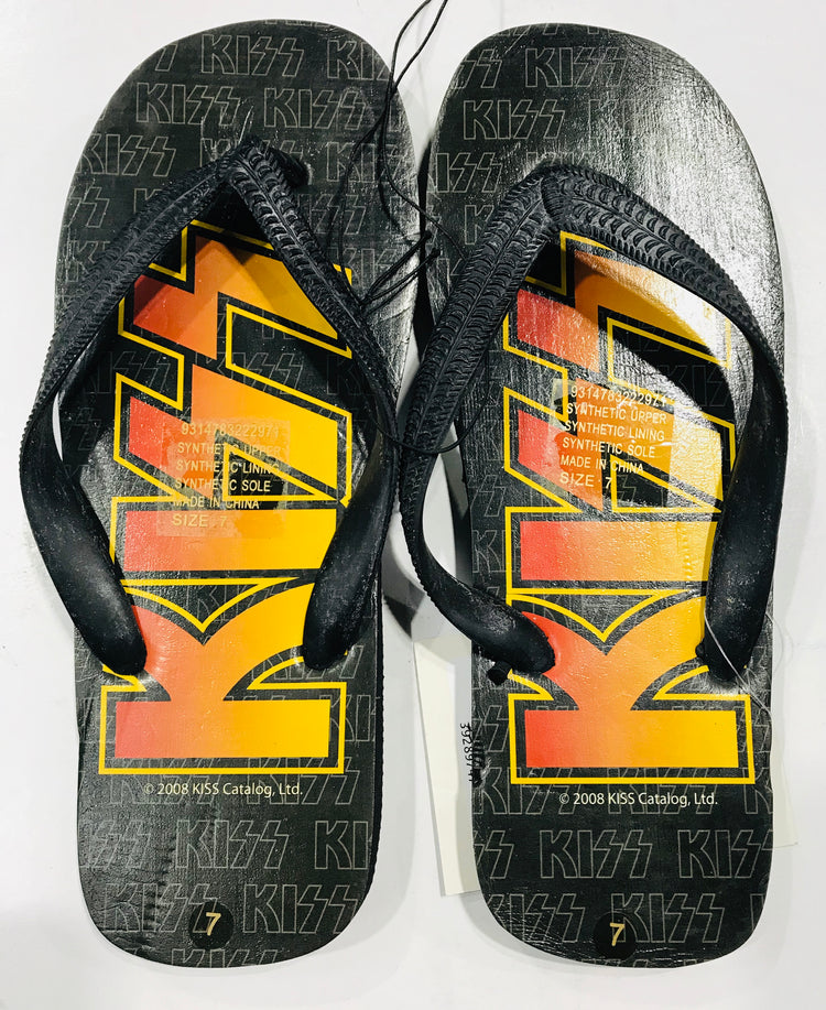 KISS Rubber Thongs Famous Rock Shop Newcastle 2300 NSW Australia