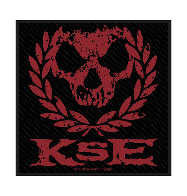 Killswitch Engage Skull Wreath Sew On Patch
