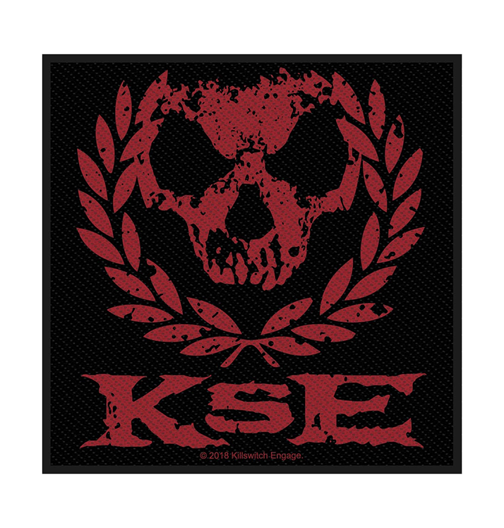 Killswitch Engage Skull Wreath Sew On Patch