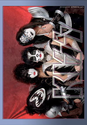 Kiss Textile Poster Flag Band Frame HFL662 Famous Rock Shop