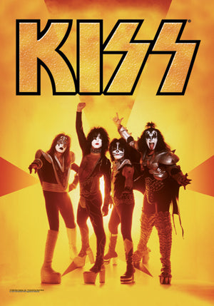 Kiss Textile Poster Flag Famousrockshop