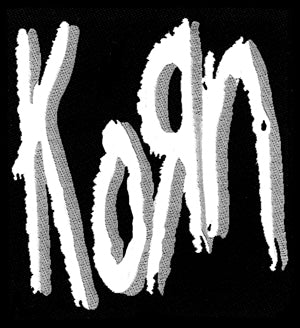 Korn Logo Woven Patch