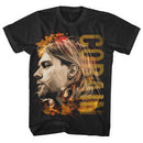Kurt Cobain Coloured Side View Unisex Tee
