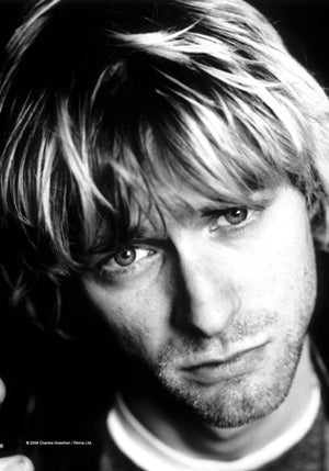 Kurt Cobain Textile Poster Flag 10th. Anniversary