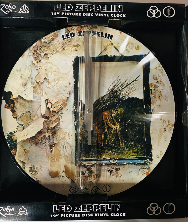 LED ZEPPELIN Vinyl Record Wall Clock Famousrockshop