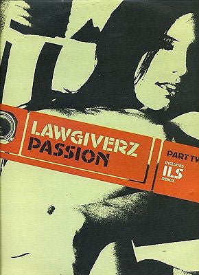 Lawgiverz  Passion Part Two Vinyl  Famous Rock Shop 517 Hunter Street Newcastle 2300 NSW Australia