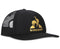 Le Coq Sportif Practice Trucker Cap Black Gold