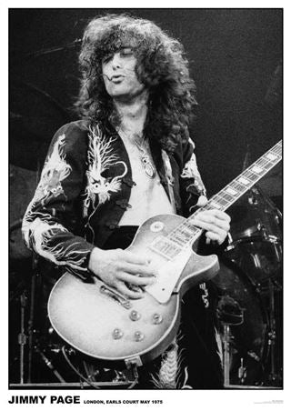 Led Zeppelin Jimmy Page Poster ART062