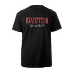 Led Zeppelin Log & Symbols T-Shirt Famous Rock Shop Newcastle 2300 NSW Australia