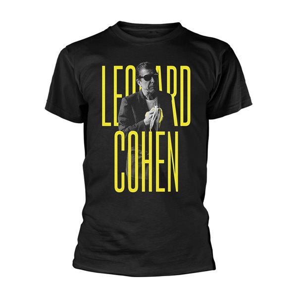 Leonard Cohen Banana Unisex Tee Famousrockshop