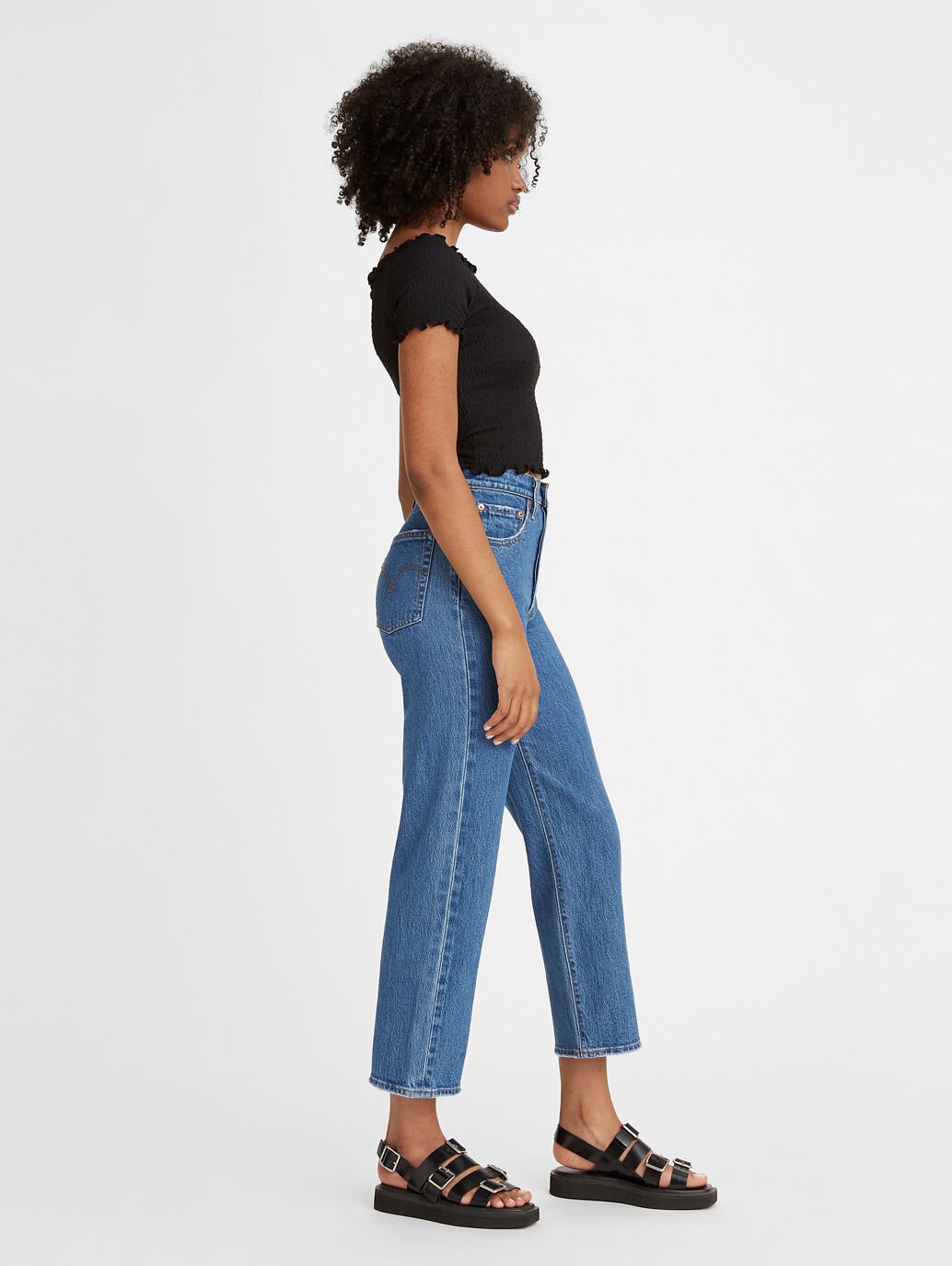 Levi's Ribcage Straight Ankle Jeans Denim 72693-0117