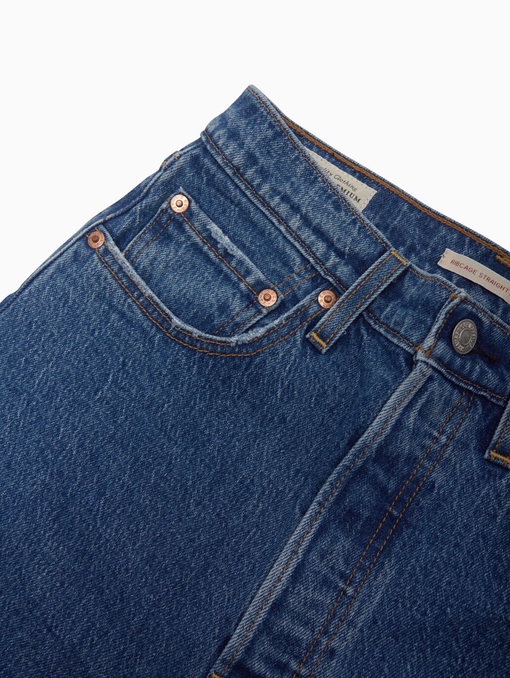 Levi's Ribcage Straight Ankle Jeans Denim 72693-0117