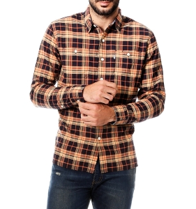 Levi's Long Sleeve Stock Work Shirt Black/ Mustard 658220061