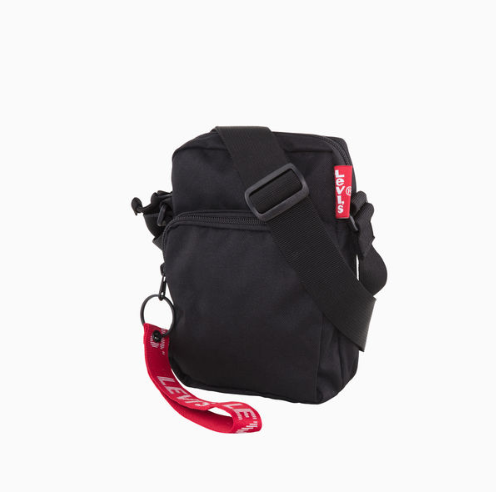 Levi's L Series Crossbody Bag Regular Black 380050045 Famous Rock Shop Newcastle, 2300 NSW. Australia. 1