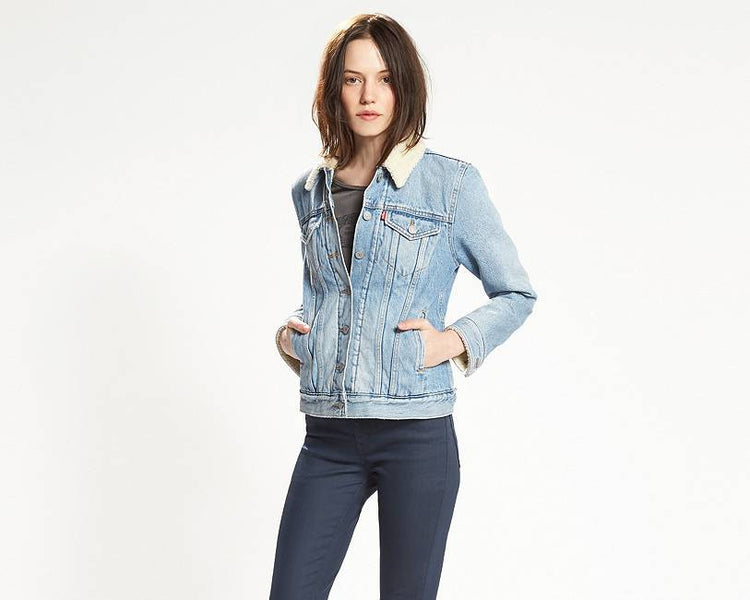 Levi's Boyfriend Sherpa Jacket River Bank 197360000