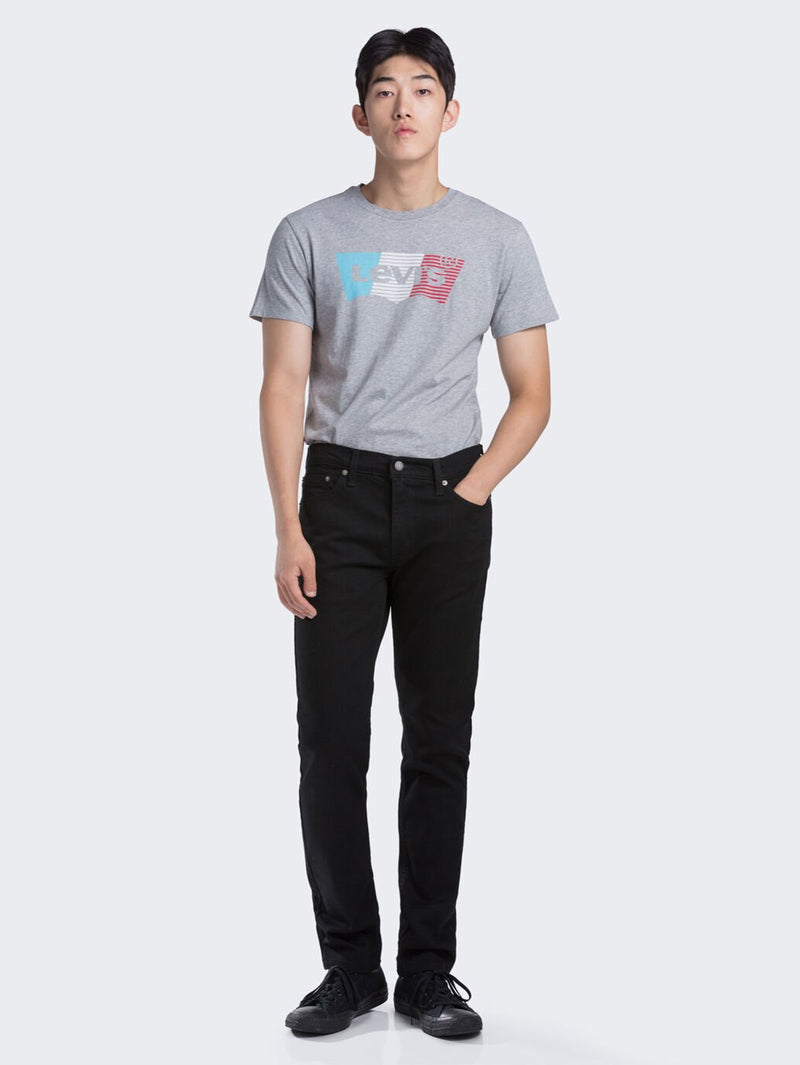thumbnail image 2 of Levi's 511 Men's Original Slim Fit Jeans – Black, 99% Cotton / 1% Elastane, 5-Pocket, Multiple Waist Sizes (29-38) 2 of 4