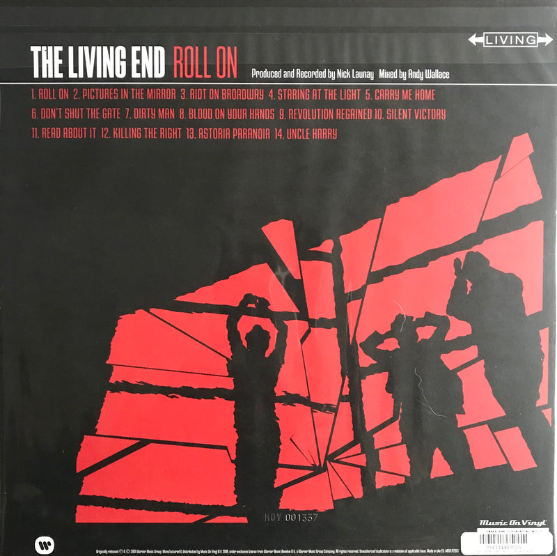 Living End Roll On Limited Red Coloured Vinyl MOVLPC2037 Famous Rock Shop Newcastle 2300 NSW Australia