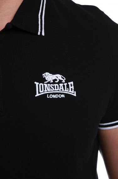 Lonsdale Foster T-shirt Black LE523PO