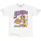 Los Angles Lakers Vintage 17 Times Champion SS Tee White NBA Famousrockshop