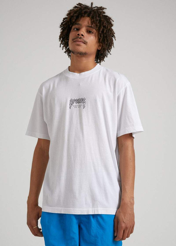 Afends Recycled Retro Fit Tee White