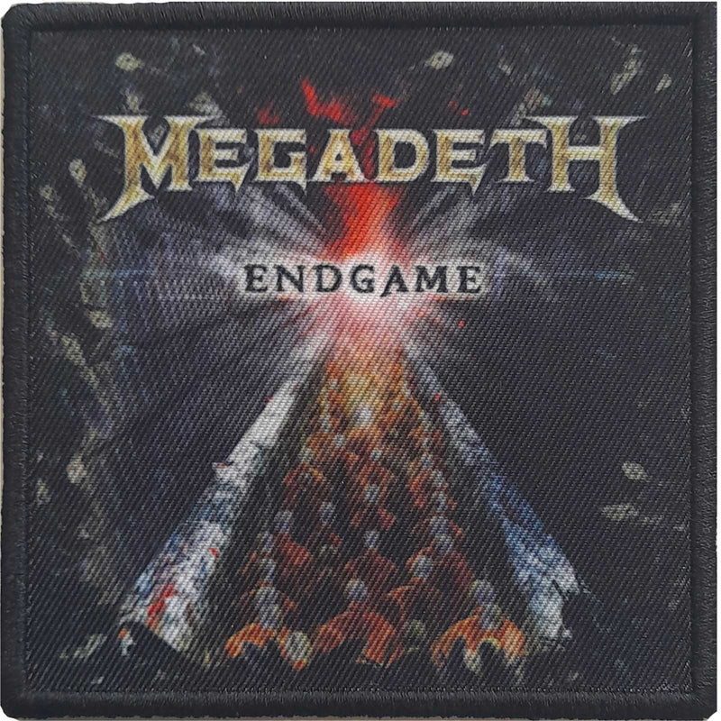 MEGADETH STANDARD PATCH END GAME