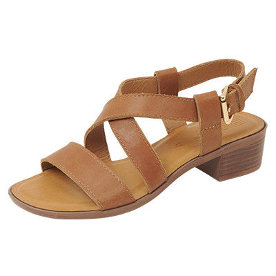 Roc Mezzo Tan Leather Sandals