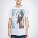Macbeth Jason Reposar Headdress T-Shirt White  Famous Rock Shop 517 Hunter Street Newcastle 2300 NSW  Australia