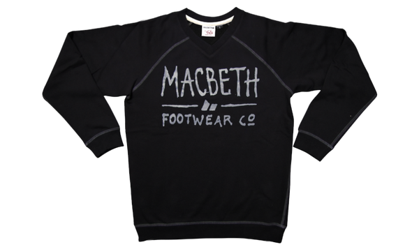 Macbeth Vegan Scribble Fleece Black  Famous Rock Shop 517 Hunter Street Newcastle 2300 NSW Australia