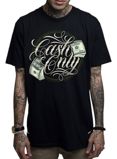 Mafioso Cash Only BLK