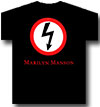 Marilyn Manson Classic Bolt Unisex Tee