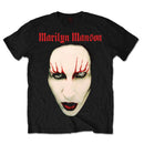Marilyn Manson Red Lips Unisex Tee Famousrockshop