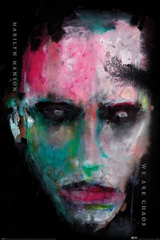 Marilyn Manson We Are Chaos Poster