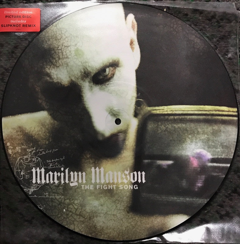 Marilyn Manson - The Fight Song (LIMITED EDITION Picture Vinyl) includes Slipknot Remix A. The Fight SongB1. The Fight Song Slipknot RemixB2. The Love Song Remix Famous Rock Shop Newcastle. 517 Hunter Street Newcastle 2300 NSW Australia