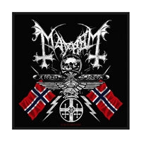 Mayhem Coat Of Arms SP2500 Sew on Patch Famous Rock Shop