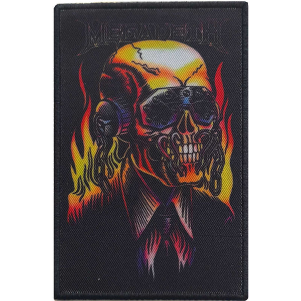 Megadeth Flaming Vic Standard Patch