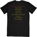 Megadeth Peace Sells Track List Unisex T-Shirt..