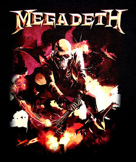 Megadeth Smash Guitar Unisex Tee