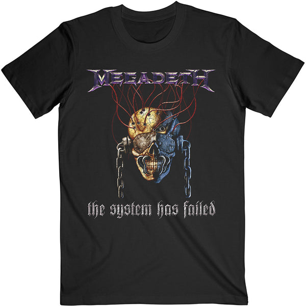Megadeth Systems Fail Unisex Tee Famousrockshop