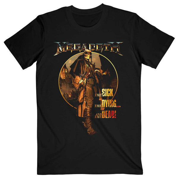 Megadeth The Sick The Dying And The Dead Circle Album Art Unisex T-Shirt