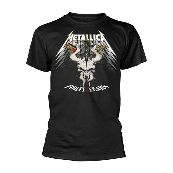 Metallica 40TH Anniversary Forty Years Unisex T-Shirt