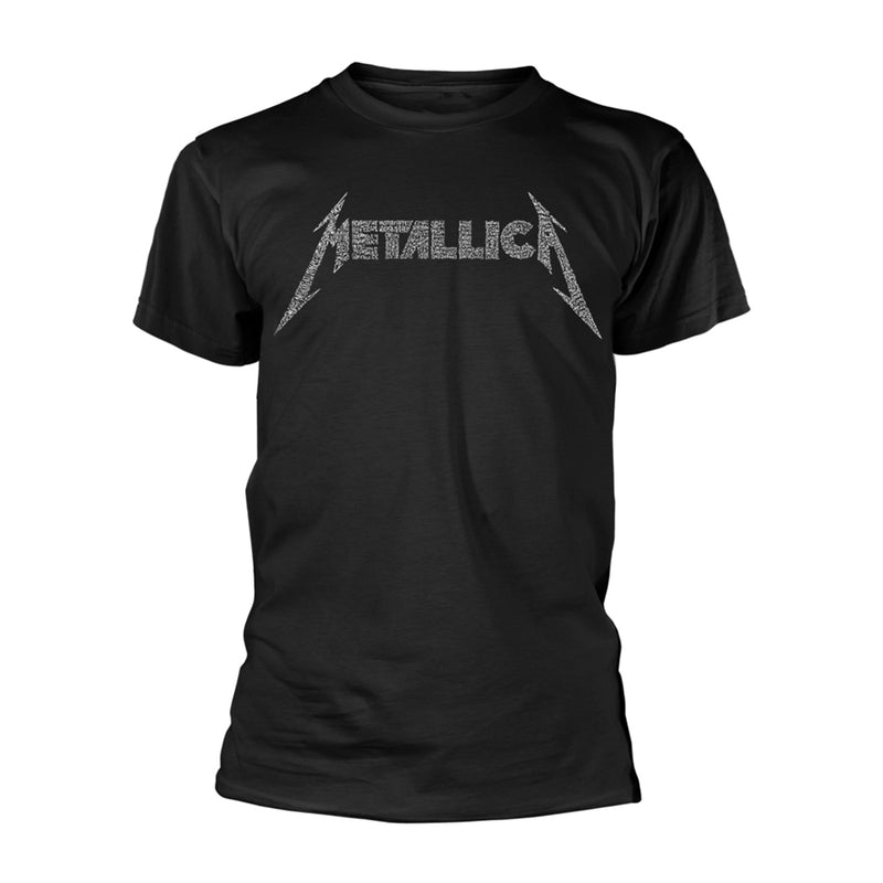 Metallica 40TH Anniversary SONGS LOGO Unisex T-Shirt