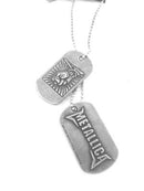Metallica Alchemy Poker Dog Tag DT33 Famous Rock Shop