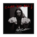 Metallica Cliff 'em All  Sew on Patch Famous Rock Shop