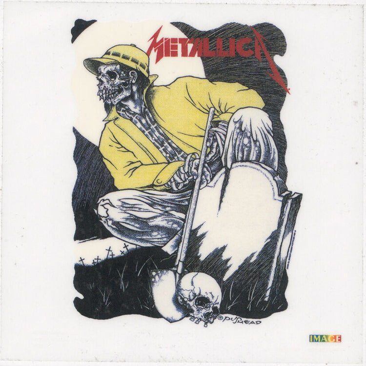 Metallica Gravedigger Sticker